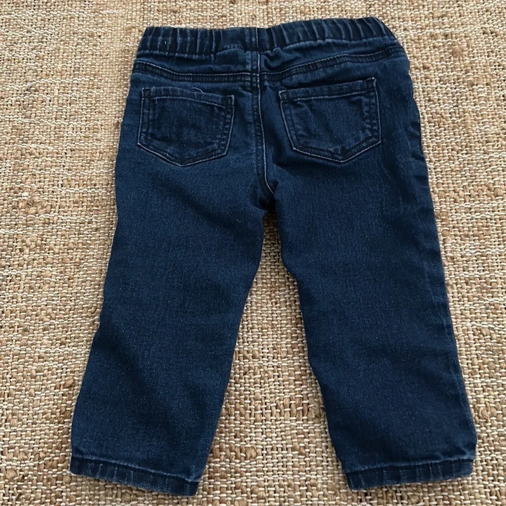 OshKosh B’gosh Dark Wash Denim Jegging 12 Month